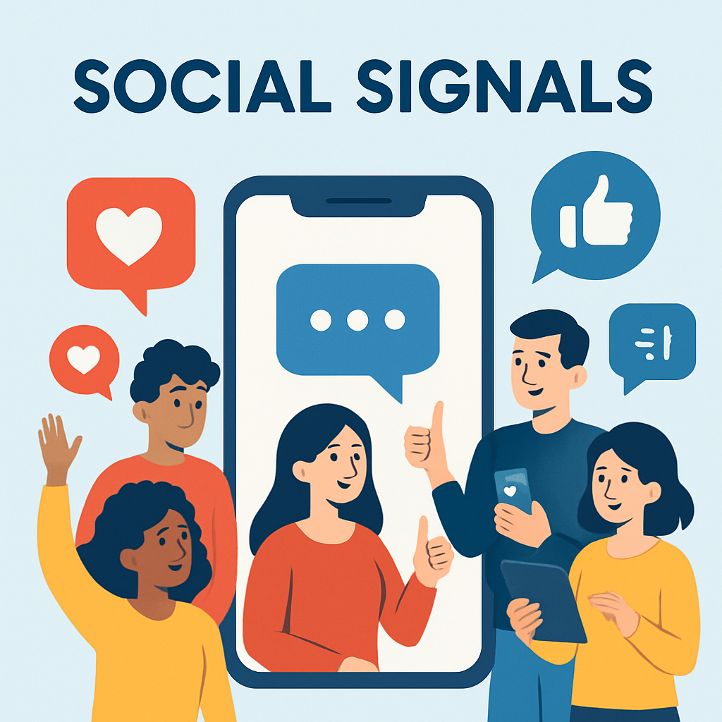 Social signals are important for AEO and GEO