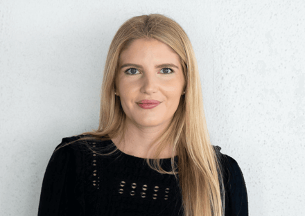 Hannah Enright digital marketing specialist at Vanguard 86