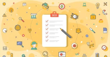 seo landing page checklist cover photo