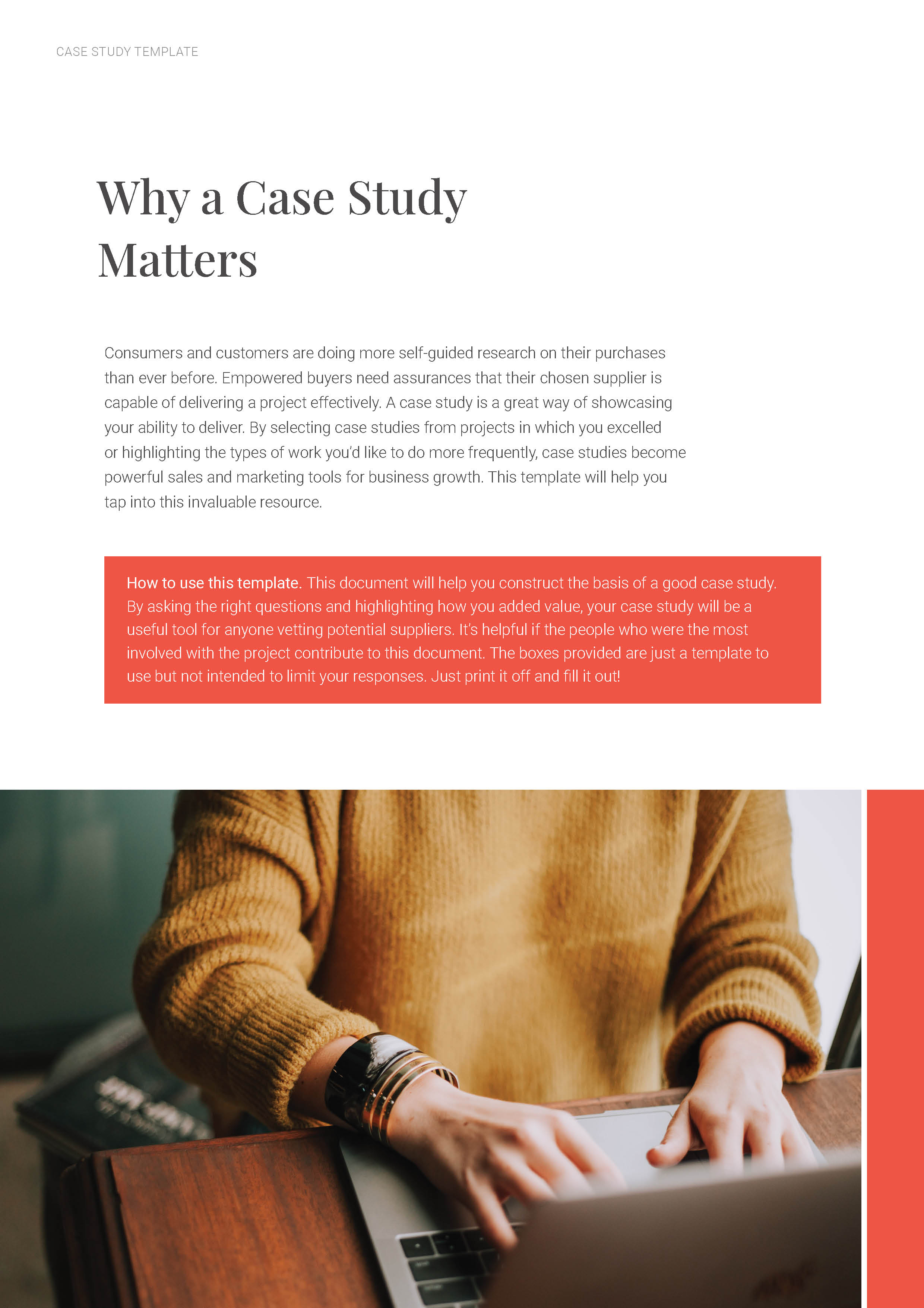 Case study template