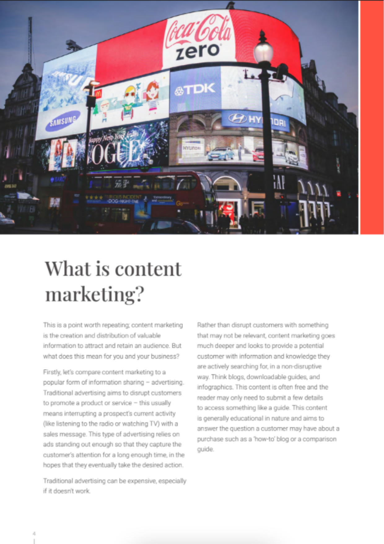 Content marketing basic fundamentals