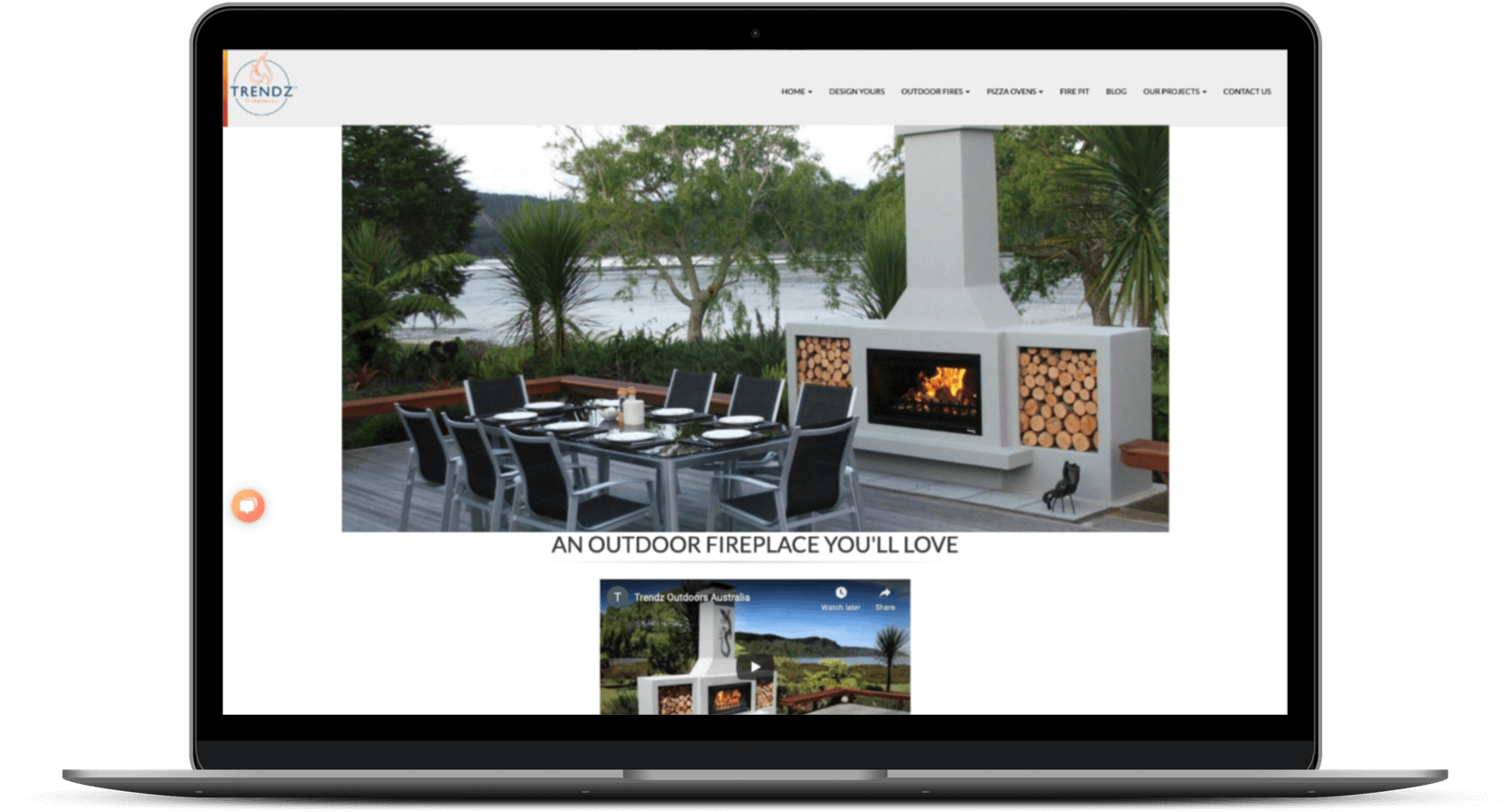 Trendz website | Historical home page